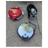 Collection of 3 Small Kitchen Appliances - Quesadilla Maker, Toaster, Waffle Maker