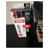 Office Organizer Mesh Set, Calculator, Velcro Strips and Quilting Stencil Collection