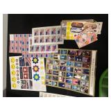 Large Lot of Collectible Stickers, Medal, Paper Cutter, Unused Sealed Drill, Trump Bill and Miscellaneous Office Items