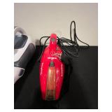 Lot of Handheld Vacuums and Electric Iron with Accessories