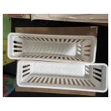 Assorted Office Supplies with Paper, Folders, and Calendars