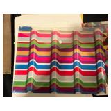 Assorted Office Supplies with Paper, Folders, and Calendars