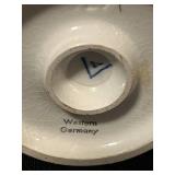 Vintage Hummel Figurine and Collectibles Set with Treasured Memories Booklet & Old Weathered Bible