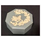 Vintage Hummel Figurine and Collectibles Set with Treasured Memories Booklet & Old Weathered Bible