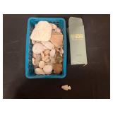 Collection of River Stones, Arrowhead, and Magna Bloc Therapeutic Magnets