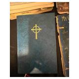 Collection of Vintage Sheet Music, Yuletide Annual, and Lutheran Worship Hymnal