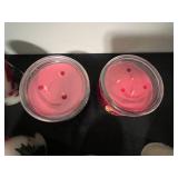 Holiday Candle and Holder Collection with Decorative Pillars