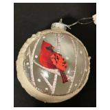 Holiday Gift Wrap and Decoration Lot with Ornaments and Gift Cards