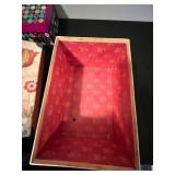 Set of Decorative Storage Boxes with Floral and Patterned Designs