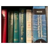 Collection of Religious and Reference Books with DVDs