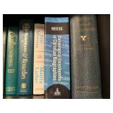 Collection of Religious and Reference Books with DVDs