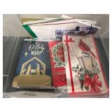 Large Collection of Holiday Greeting Cards with Boxes and Envelopes