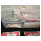 Large Collection of Holiday Greeting Cards with Boxes and Envelopes