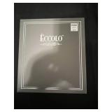 Unused Eccolo Wedding Album & Vintage Decor Set with Decorative Plates, Heart Plaques, Doily, Small Scroll Pot, and Keepsake Box