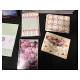 Assorted Stationery and Notecards Collection with Decorative Box