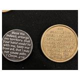 Inspirational Serenety Coin Collection, Porcelain Angel, Motivational Calendar, Book and Figurines Group