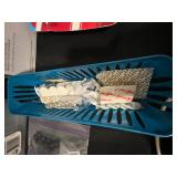 Household Utility Lot with Bed Lifts, Carbon Monoxide Alarm, Cleaners, Beads, and Accessories