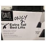 Household Utility Lot with Bed Lifts, Carbon Monoxide Alarm, Cleaners, Beads, and Accessories