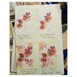 Lot of Rubber Stamps and Stenciling Tools with Storage Case