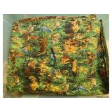 Rustic Retreat Themed Quilt Fabric Panel and Cotton Fabric Lot