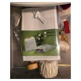 Large Collection of Sewing and Craft Ribbons, Notions, and Supplies