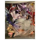 Large Collection of Sewing and Craft Ribbons, Notions, and Supplies