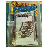 Large Assortment of Quilting and Craft Fabric and Patterns