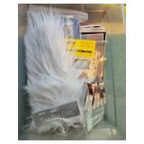 Quilting and Sewing Kit with Patterns, Book, Velcro, Fun Fur, and Tools