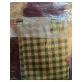 Large Basket of Assorted Quilting and Craft Fabric Scraps