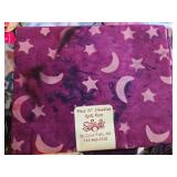 Large Basket of Assorted Quilting and Craft Fabric Scraps