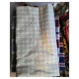 Quilting Fabric Lot with Tea Towel Patterns and Print Books