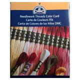 Large Embroidery and Needlework Crafting Lot with Patterns, Floss, Kits, and Accessories