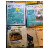 Collection of Quilting Batting, Insulating Liners and Fabric Panels