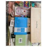 Large Knitting and Crochet Lot with Needles, Yarn, Patterns and Books