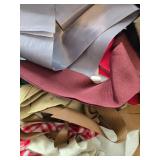 Sterilite 3-Drawer Organizer with Assorted Sewing Ribbons and Buttons