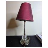 Table Lamp and JussStuff White Air Purifier Set