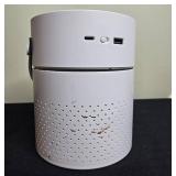 Table Lamp and JussStuff White Air Purifier Set