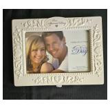 Assorted Photo Frames and 50th Anniversary Cross Wall Decor Set