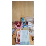 Books, Home Decor, and Collectibles Shelf Lot