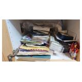 Large Collection of Scrapbooking Supplies and Craft Paper