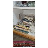 Large Collection of Scrapbooking Supplies and Craft Paper