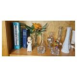 VTG Colbalt Blue Vase & Collection of Decorative Vases and Figurines