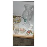 Collection of Decorative Vases, Candles, and Ornaments