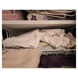 Large Collection of Towels, Linens, and Cloths Assorted Colors and Patterns