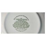 Stoneware Candy Jar with Grandpa and Honee Bowls and New Orleans Plate