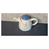 Handcrafted Pottery Tea Set by Harry Simon with Teapot, 3 Cups, and 4 Saucers