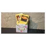 Capello DVD/CD Player with Cables, Power Strip, and Vintage Recipe Card Box Set