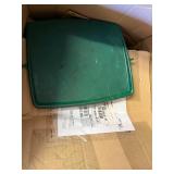 Tall Mosaic Shell Vase and Small Faux Succulent Decor Set