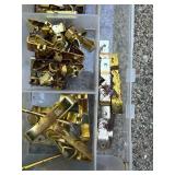 Assorted Hand Tools and Picture Hanging Kit with Basket