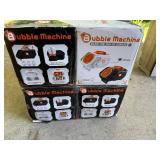 Bubble Machine with Two Gears and Oblique Angle Design